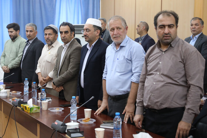 نشست شورای اداری شهرستان گنبد کاووس با حضور نایب رئیس اول مجلس شورای اسلامی