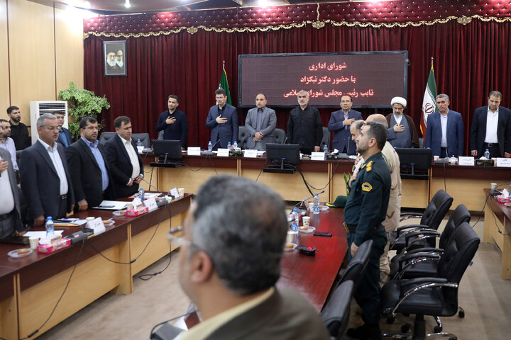 نشست شورای اداری شهرستان گنبد کاووس با حضور نایب رئیس اول مجلس شورای اسلامی