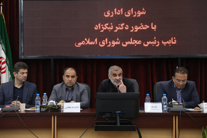 نشست شورای اداری شهرستان گنبد کاووس با حضور نایب رئیس اول مجلس شورای اسلامی