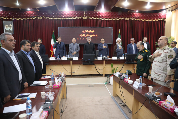 نشست شورای اداری شهرستان گنبد کاووس با حضور نایب رئیس اول مجلس شورای اسلامی