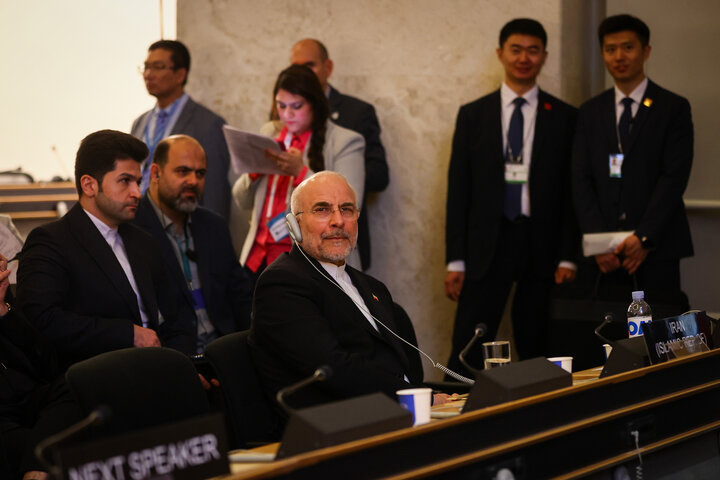 سخنرانی دکتر قالیباف در ششمین کنفرانس رؤسای مجالس جهان در ژنو