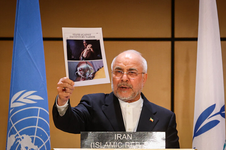 سخنرانی دکتر قالیباف در ششمین کنفرانس رؤسای مجالس جهان در ژنو