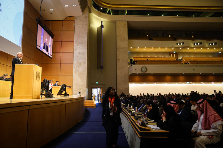 سخنرانی دکتر قالیباف در ششمین کنفرانس رؤسای مجالس جهان در ژنو