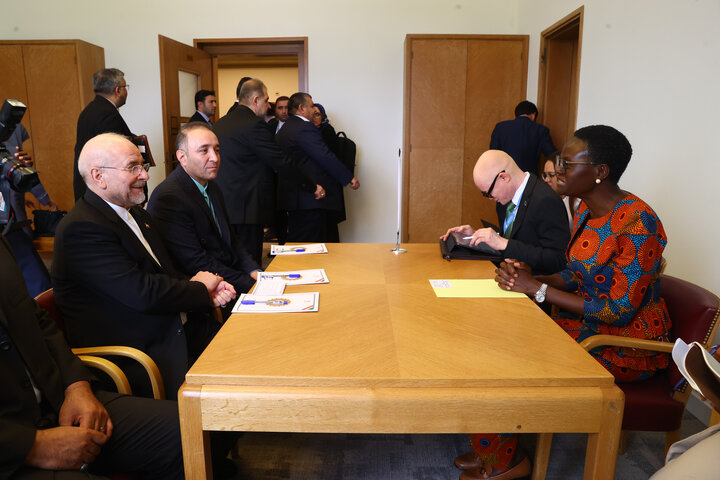 دیدار با رئیس اتحادیه بین المجالس جهانی و رئیس مجلس تانزانیا