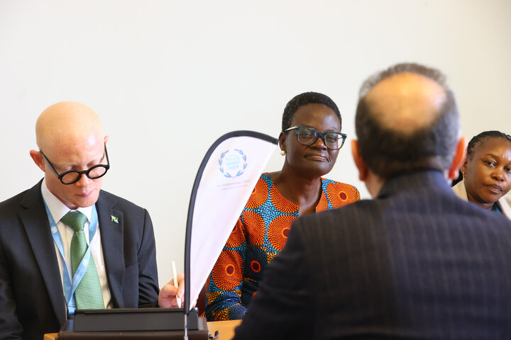 دیدار با رئیس اتحادیه بین المجالس جهانی و رئیس مجلس تانزانیا