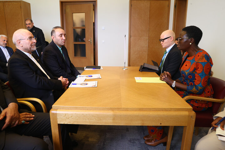 دیدار با رئیس اتحادیه بین المجالس جهانی و رئیس مجلس تانزانیا