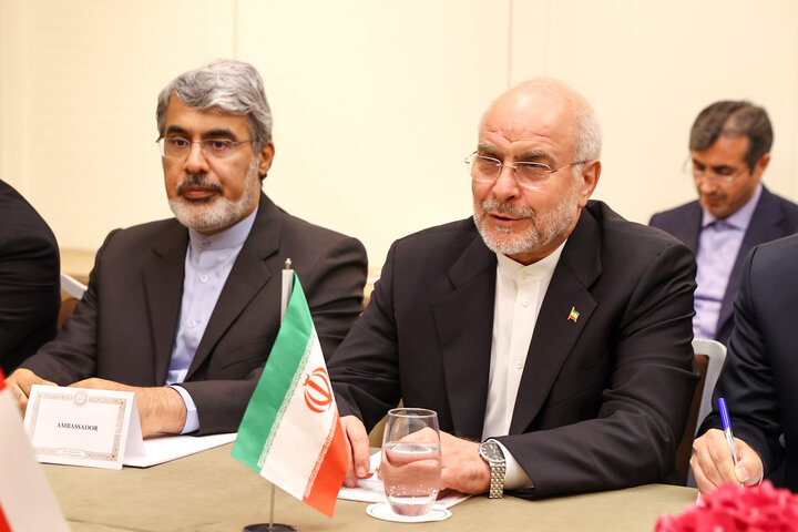 گزارش تصویری دیدار با رئیس مجلس عمان