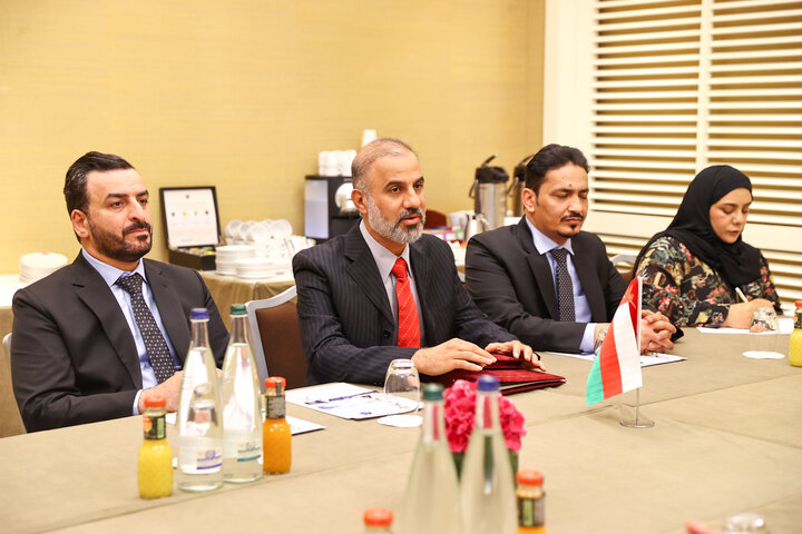 گزارش تصویری دیدار با رئیس مجلس عمان