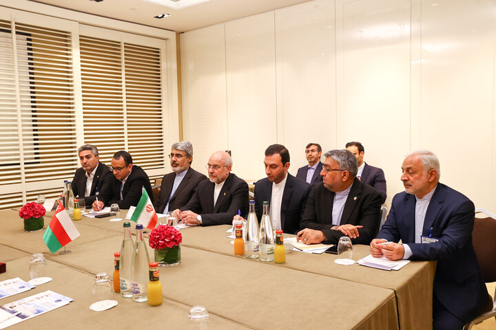 گزارش تصویری دیدار با رئیس مجلس عمان