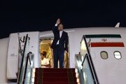 رئیس مجلس ژنو را به  مقصد تهران ترک کرد