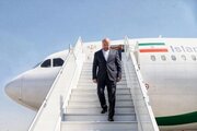 دکتر قالیباف وارد فرودگاه مهرآباد شد