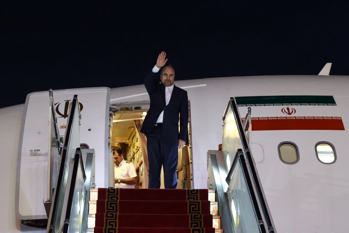 رئیس مجلس ژنو را به  مقصد تهران ترک کرد
