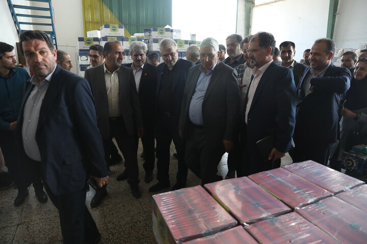 بازدید از شرکت تولید کننده سموم دفع آفات نباتی