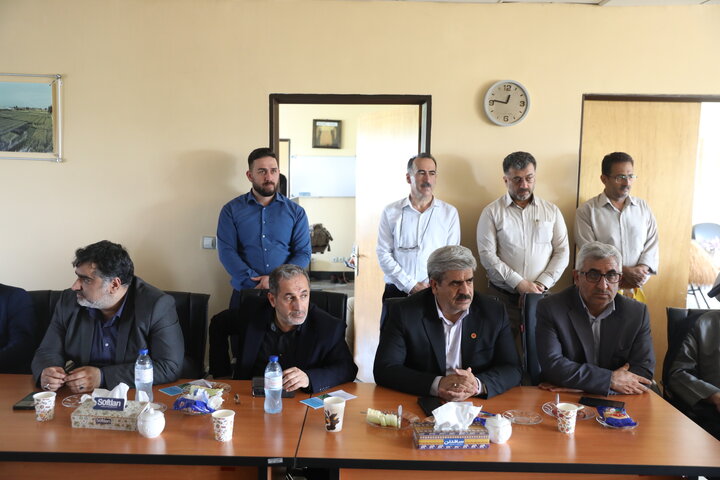 بازدید و نشست فراکسیون با محققین موسسه تحقیقات برنج کشور معاونت مازندران