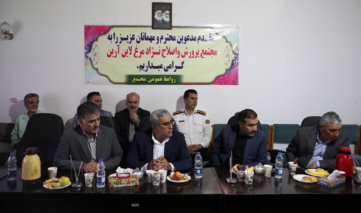 گزارش تصویری دیدار اعضای فراکسیون کشاورزی با مدیران مجتمع پرورش مرغ لاین آرین بابلکنار