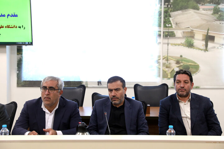 گزارش تصویری نشست فراکسیون کشاورزی مجلس با مسئولین دانشگاه علوم کشاورزی و منابع طبیعی ساری