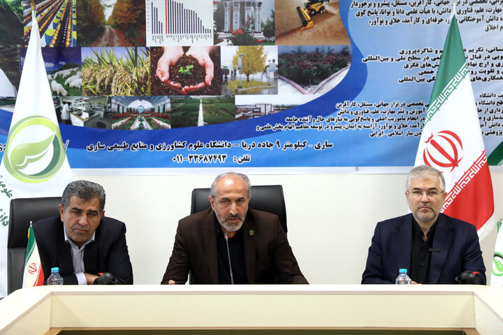 گزارش تصویری نشست فراکسیون کشاورزی مجلس با مسئولین دانشگاه علوم کشاورزی و منابع طبیعی ساری