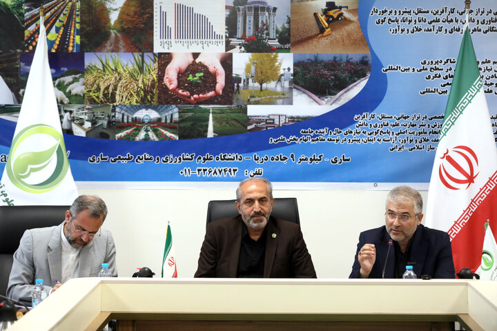 گزارش تصویری نشست فراکسیون کشاورزی مجلس با مسئولین دانشگاه علوم کشاورزی و منابع طبیعی ساری