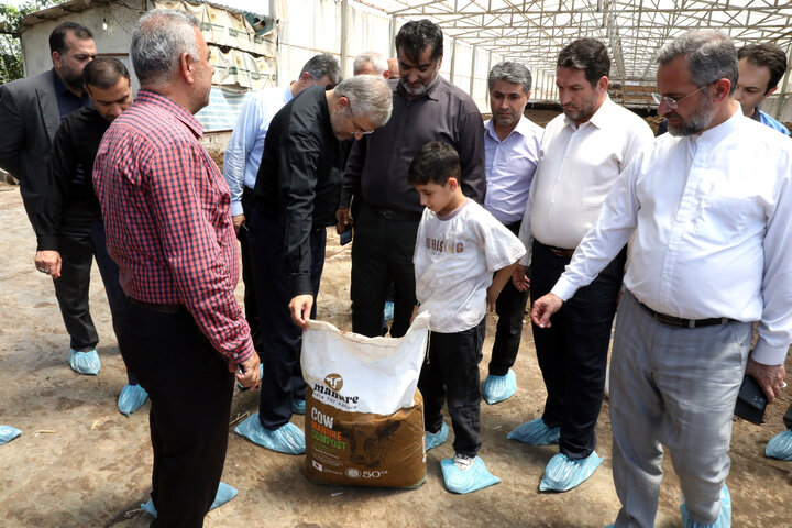 گزارش تصویری بازدید اعضای فراکسیون کشاورزی از بزرگترین مرکز پرورش گاو شیری بخش خصوصی کشور