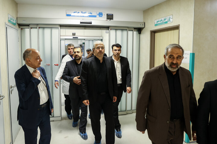 بازدید جمعی از نمایندگان تهران از بیمارستان فیروزآبادی شهرری