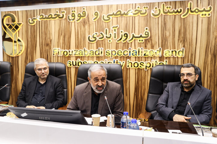بازدید جمعی از نمایندگان تهران از بیمارستان فیروزآبادی شهرری