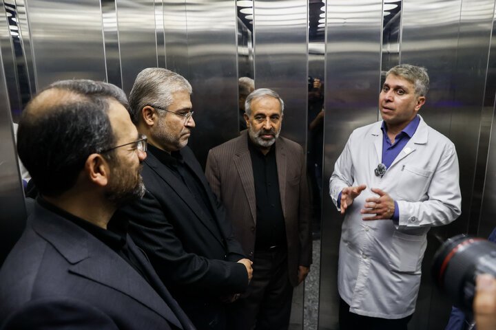 بازدید جمعی از نمایندگان تهران از بیمارستان فیروزآبادی شهرری