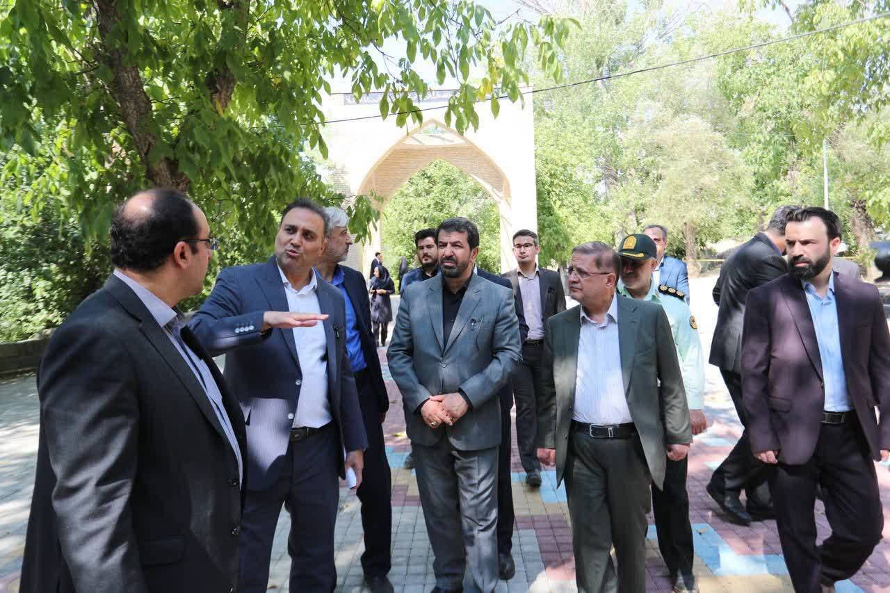 بازدید مفتح از طرح‌های در حال اجرای شهرستان تویسرکان؛ از پروژه سد خرمرود تا پروژه نوسازی شبکه برق منطقه