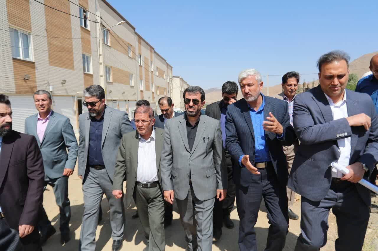 بازدید مفتح از طرحهای در حال اجرای شهرستان تویسرکان؛ از پروژه سد خرمرود تا پروژه نوسازی شبکه برق منطقه