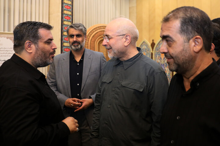 حضور رئیس مجلس در دورهمی صمیمانه خبرنگاران پارلمانی