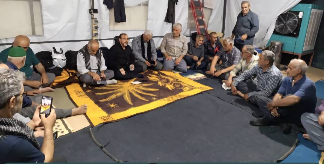 بازدید علی حدادی از مواکب استان البرز در نجف اشرف و کربلای معلی