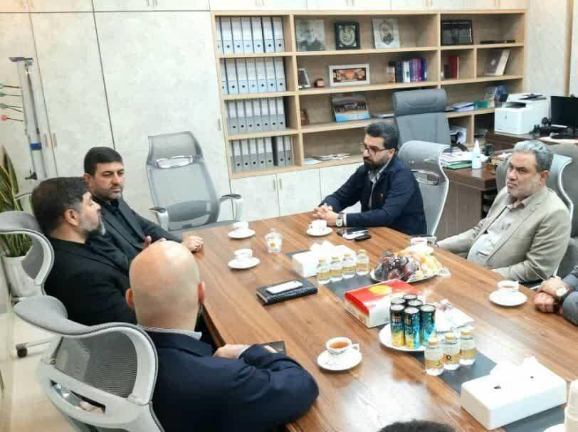 دیدار نماینده اهواز با معاون منابع انسانی و امور اجتماعی شرکت فولاد خوزستان/ تأکید بر تقویت جایگاه راهبردی فولاد خوزستان در اقتصاد کشور