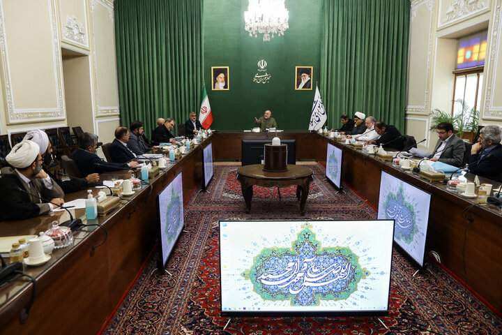 جلسه کمیسیون آئین‌نامه داخلی مجلس با حضور دکتر قالیباف
