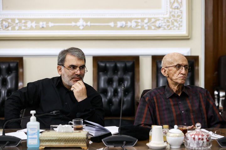 جلسه کمیسیون آئین‌نامه داخلی مجلس با حضور دکتر قالیباف