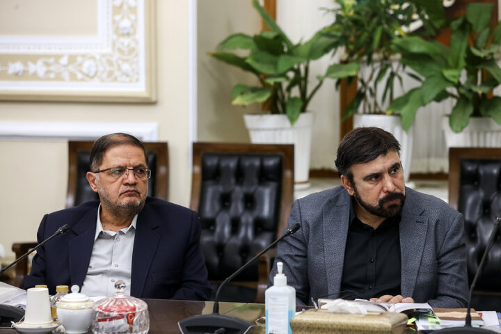 جلسه کمیسیون آئین‌نامه داخلی مجلس با حضور دکتر قالیباف