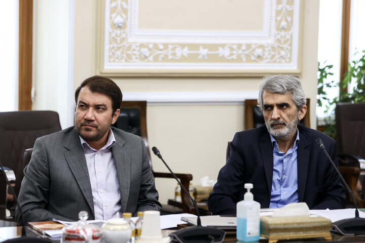 جلسه کمیسیون آئین‌نامه داخلی مجلس با حضور دکتر قالیباف
