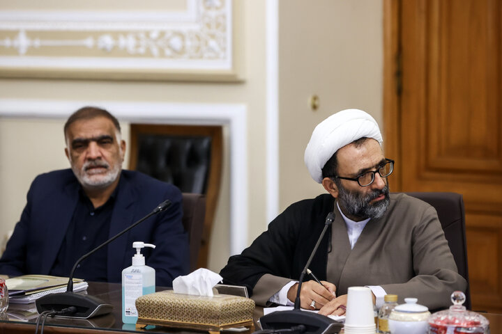 جلسه کمیسیون آئین‌نامه داخلی مجلس با حضور دکتر قالیباف