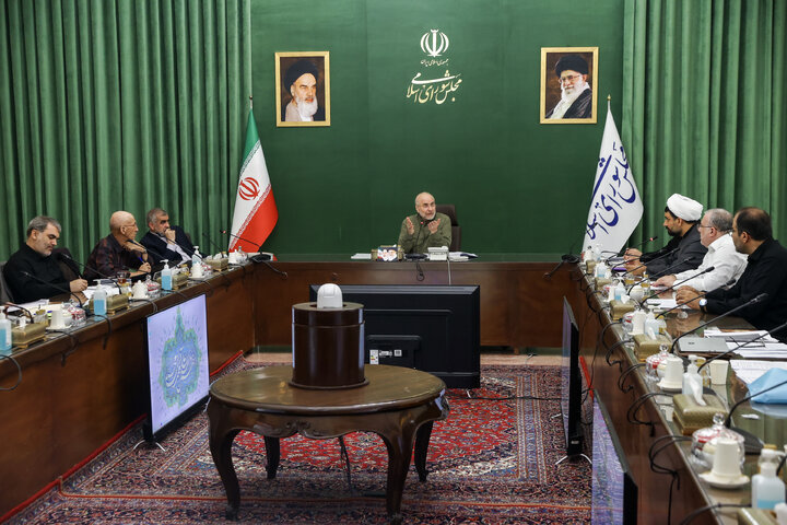 جلسه کمیسیون آئین‌نامه داخلی مجلس با حضور دکتر قالیباف