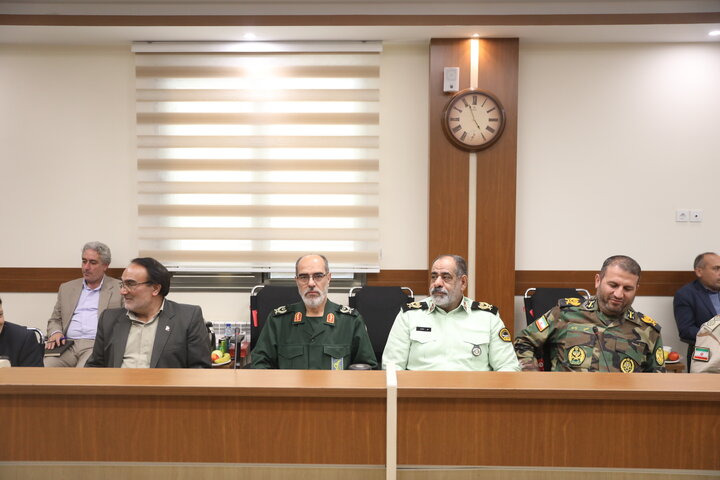 حضور اعضای کمیسیون امنیت ملی در شورای تامین استان آذربایجان شرقی