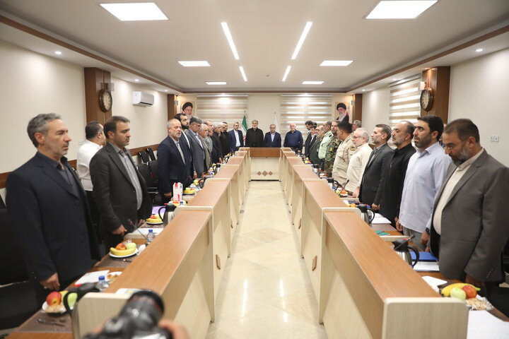 حضور اعضای کمیسیون امنیت ملی در شورای تامین استان آذربایجان شرقی
