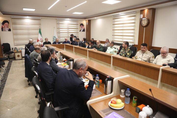 حضور اعضای کمیسیون امنیت ملی در شورای تامین استان آذربایجان شرقی