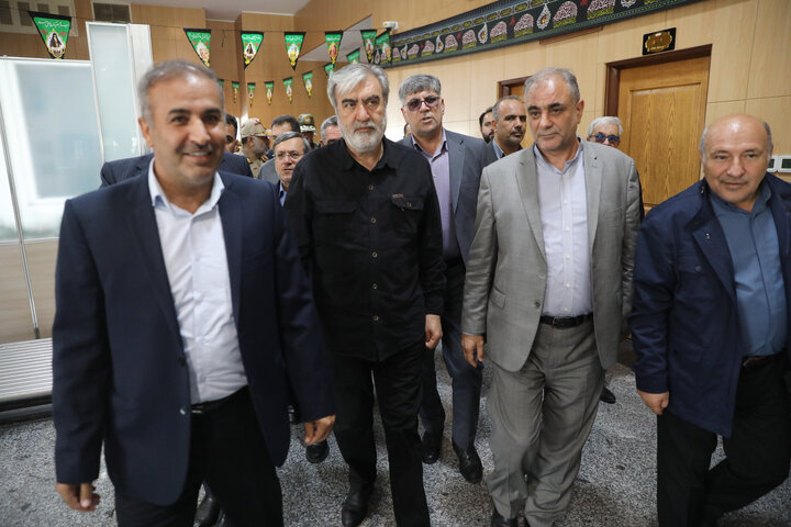 بازدید اعضای کمیسیون امنیت ملی از پایانه مرزی پلدشت