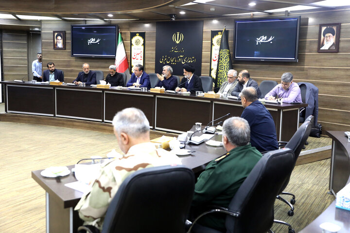 حضور اعضای کمیسیون امنیت ملی مجلس در شورای تأمین استان آذربایجان‌غربی
