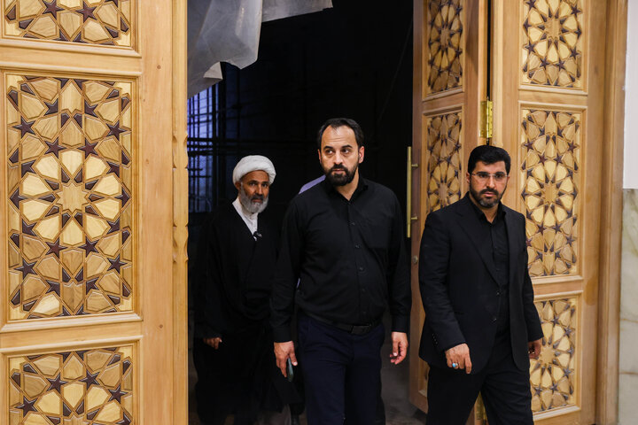 بازدید اعضای کمیسیون اصل ۹۰ و فراکسیون قرآن و زیارت مجلس از طرح توسعه و پروژه‌های عمرانی حرم مطهر رضوی - 2