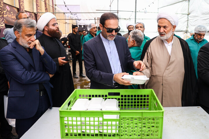 حضور اعضای کمیسیون اصل ۹۰ و فراکسیون قرآن و زیارت مجلس در موکب کفشداران امام رضا(ع) در مشهد مقدس