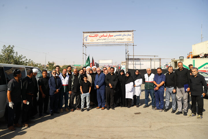 بازدید اعضای کمیسیون اصل ۹۰ و فراکسیون قرآن و زیارت مجلس از مواکب خدمت‌رسان به زائران حرم رضوی