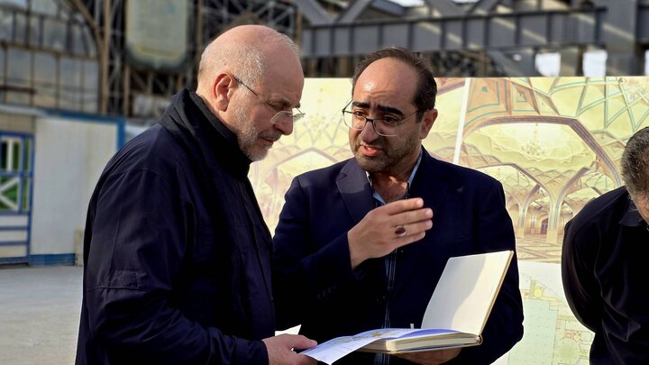 بازدید دکتر قالیباف رییس مجلس شورای اسلامی از طرح های عمرانی