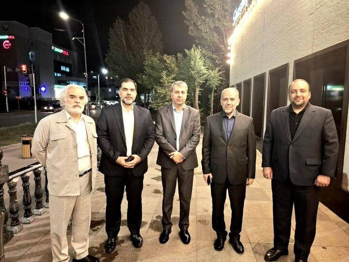 دیدار رئیس کتابخانه مجلس با سفیر ایران در قزاقستان در حاشیه اجلاس ایفلا