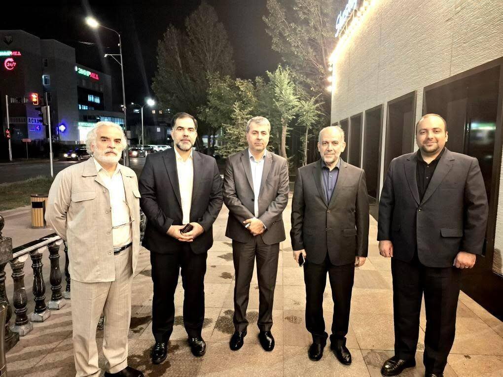 دیدار رئیس کتابخانه مجلس با سفیر ایران در قزاقستان در حاشیه اجلاس ایفلا