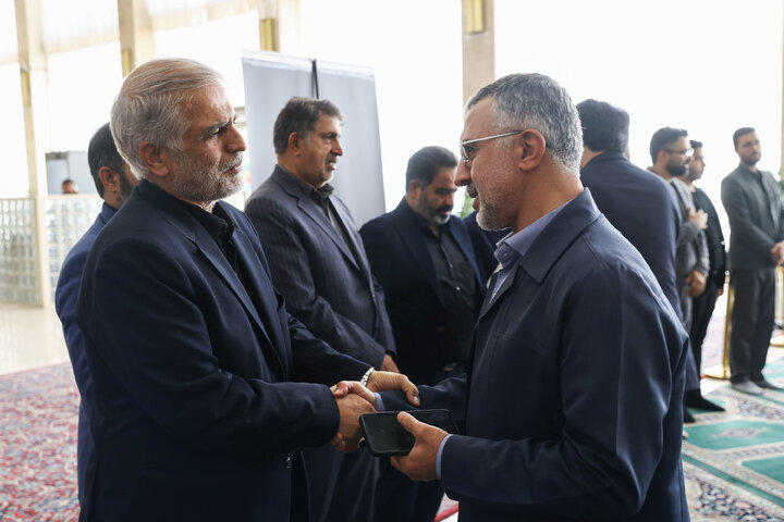 مراسم ختم والده محمدمهدی پورکبگانی و همشیره فرهاد بشیری