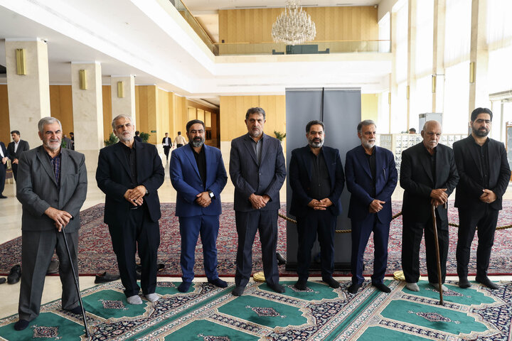 مراسم ختم والده محمدمهدی پورکبگانی و همشیره فرهاد بشیری